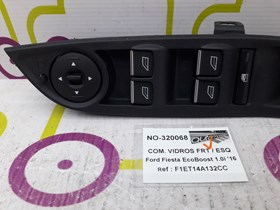 Comando de Vidros Frt / Esq Ford Fiesta  de 2016 - Ref OEM :  F1ET14A132CC